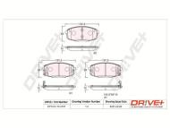 DP1010.10.0797 - DP1010.10.0797 - KLOCKI HAM. PRZÓD KIA CEED 1.4-2.0 06-