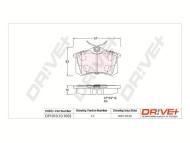DP1010.10.1065 - DP1010.10.1065 - KLOCKI HAM. TYŁ VW PASSAT 97- AUDI A4 97-