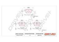 DP1010.10.1231 - DP1010.10.1231 - KLOCKI HAM. PEUGEOT 508 18- PRZÓD