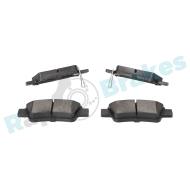 R-P1235 - R-P1235 - KLOCKI HAM./TYŁ/ HONDA CRV III 2,0I-VTEC 07-