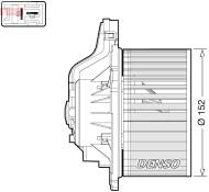 DEA41015 DENSO - DEA41015 - DMUCHAWA HYUNDAI I30 