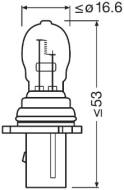6851 OSRAM - 6851 - ŻARÓWKA 12V PSX26W 