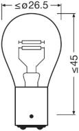 7528ULT OSRAM - 7528ULT - ŻARÓWKA 12V21/5 BAY15D ULTRA /OSRAM/