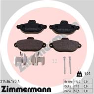 21436.170.4 - 21436.170.4 - KLOCKI HAM./PRZ/ FIAT PANDA 1.2 10-