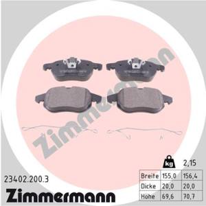 23402.200.3 - 23402.200.3 - KLOCKI HAM./PRZ/ SAAB 9-3 2.0 11-