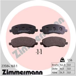 23584.160.1 - 23584.160.1 - KLOCKI HAM./PRZ/ JEEP COMPASS 2.0 11-
