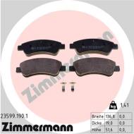 23599.190.1 - 23599.190.1 - KLOCKI HAM./PRZ/ OPEL CORSA F 1.2 19-