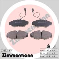 23602.195.1 - KLOCKI HAM./PRZ/ CITROEN JUMPER I 2.0 HDI 01-