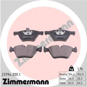 23794.200.1 - 23794.200.1 - KLOCKI HAM./PRZ/ BMW 3 06-