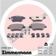 23982.180.2 - 23982.180.2 - KLOCKI HAM./PRZ/ OPEL CORSA D 1.4 09- /Z CZUJNIKIEM/
