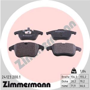 24123.200.1 - 24123.200.1 - KLOCKI HAM./PRZ/ FORD GALAXY 1.6TDCI 11-