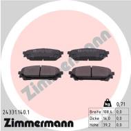 24331.140.1 - 24331.140.1 - KLOCKI HAM./TYŁ/ SUBARU IMPREZA 1.5 06-