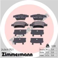 24349.175.1 - 24349.175.1 - KLOCKI HAM./TYŁ/ OPEL CORSA D 1.4 09-