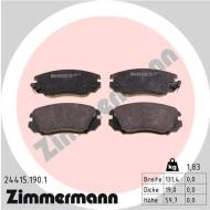 24415.190.1 - 24415.190.1 - KLOCKI HAM./PRZ/ OPEL INSIGNIA A 2.0CDTI 08-