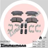 24421.170.3 - 24421.170.3 - KLOCKI HAM./TYŁ/ OPEL INSIGNIA 2.0CDTI 08- /Z ZESTAWEMONT/