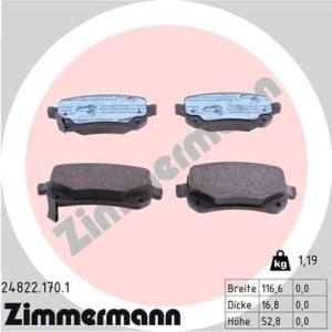 24822.170.1 - 24822.170.1 - KLOCKI HAM./TYŁ/ DODGE JOURNEY 2.7I 06-