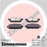 25096.165.1 - 25096.165.1 - KLOCKI HAM./TYŁ/ OPEL ASTRA J 09-