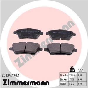 25134.170.1 - 25134.170.1 - KLOCKI HAM./PRZ/ FORD B-MAX 12-