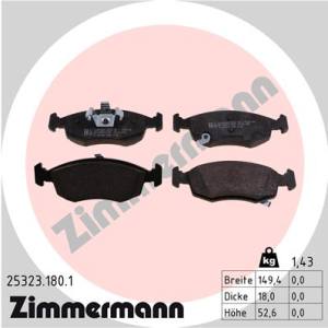 25323.180.1 - 25323.180.1 - KLOCKI HAM./PRZ/ FIAT PANDA 0.9-1.2 12-
