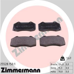 25528.150.1 - 25528.150.1 - KLOCKI HAM./PRZ/ OPEL CORSA E 14-